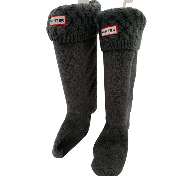 Women’s Hunter Gray Liner Boot Sock with a Wool Accent Size M - Picture 3 of 7